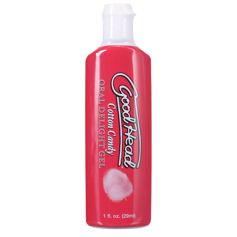 GoodHead Oral Delight Gel Cotton Candy 1 oz. - Fantasies Boutique