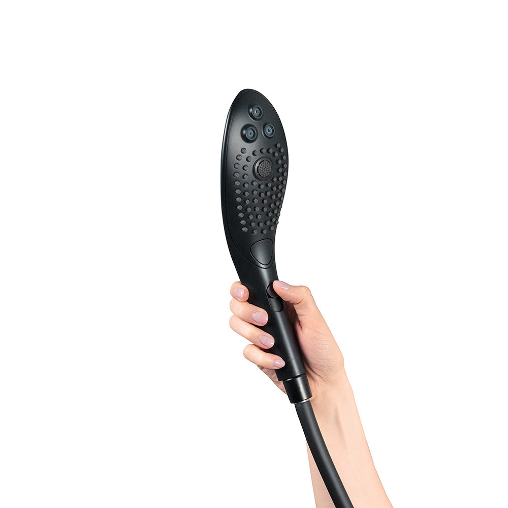 Womanizer Wave Shower Head Masturbator Black - Fantasies Boutique