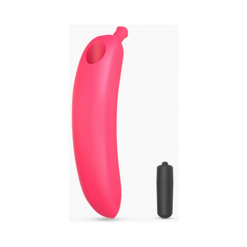 Love to Love Oh Oui Silicone Banana Vibrator Pink - Fantasies Boutique
