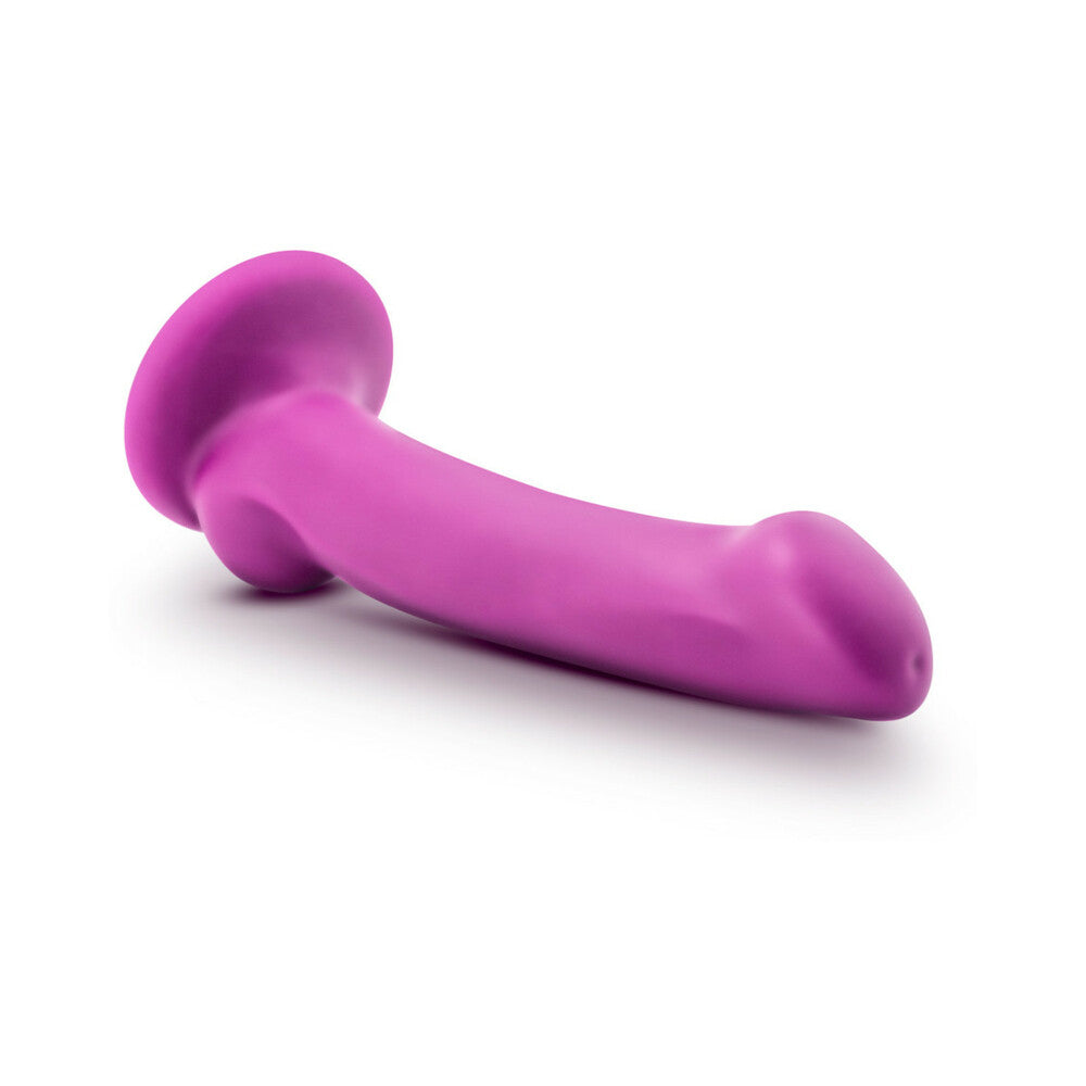 Avant D9 Ergo Mini 7 in. Dual Density Silicone Dildo Violet - Fantasies Boutique