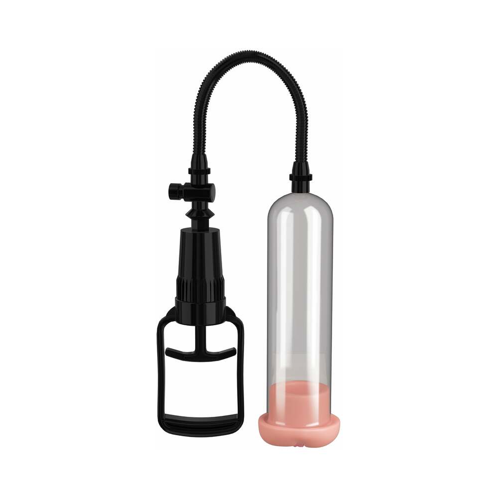 Pump Worx Beginner's Pussy Pump Beige/Clear - Fantasies Boutique