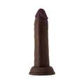 Shaft Model J: 6.5 in. Dual Density Silicone Dildo Mahogany - Fantasies Boutique