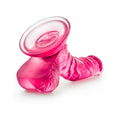 B Yours Sweet 'n Hard 8 Realistic 6.5 in. Dildo with Balls Pink - Fantasies Boutique