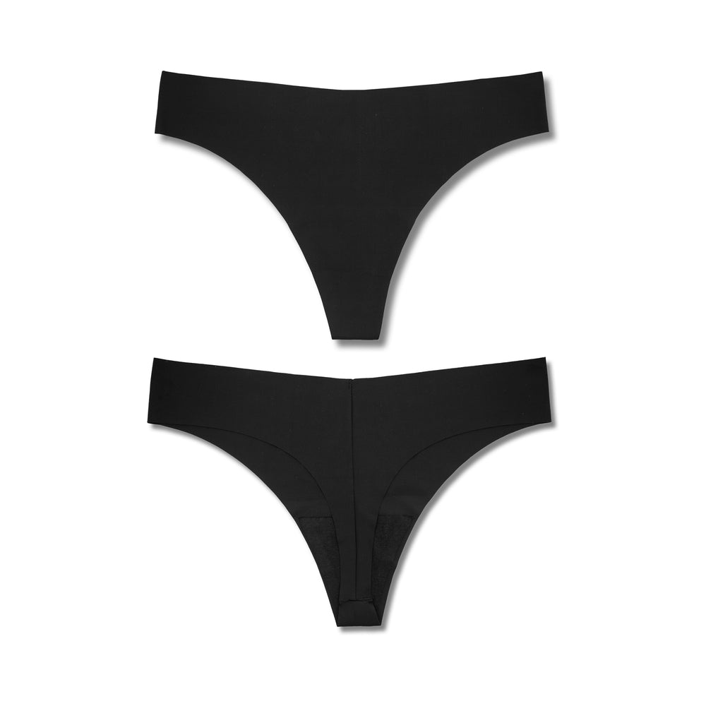 Bonks Black Magic Seamless Thong O/S - Fantasies Boutique