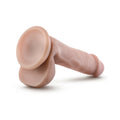 Dr. Skin Dr. Jeffrey 6.5 in. Dildo with Balls Beige - Fantasies Boutique