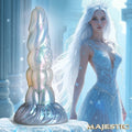 Majestic Crysta Silicone Dildo