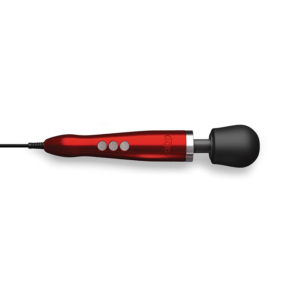 Doxy Die Cast Wand Vibrator Red - Fantasies Boutique