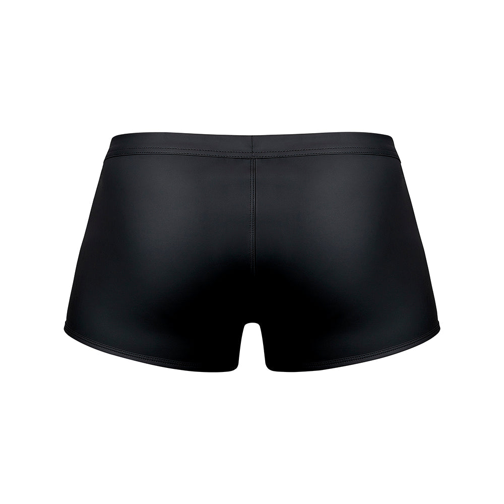 Male Power Oh Snap! Snap Off Short Black XL