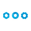 Renegade Chubbies Cock Rings 3-Pack Blue - Fantasies Boutique