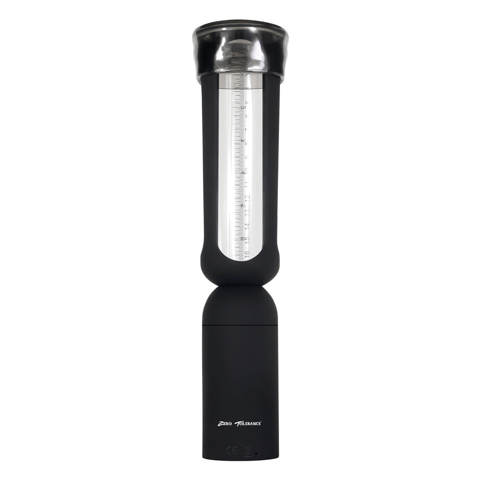 Zero Tolerance Pump It Up Rechargeable Penis Pump Black - Fantasies Boutique