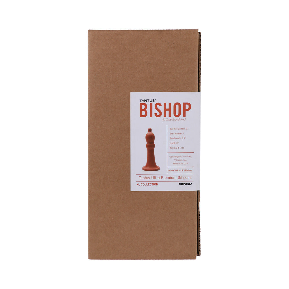 Tantus Bishop Dildo Ruby (Box) - Fantasies Boutique