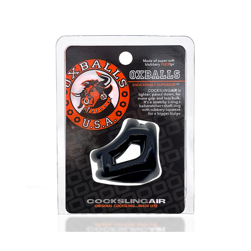 OxBalls Cocksling Air FLEXtpr Black - Fantasies Boutique