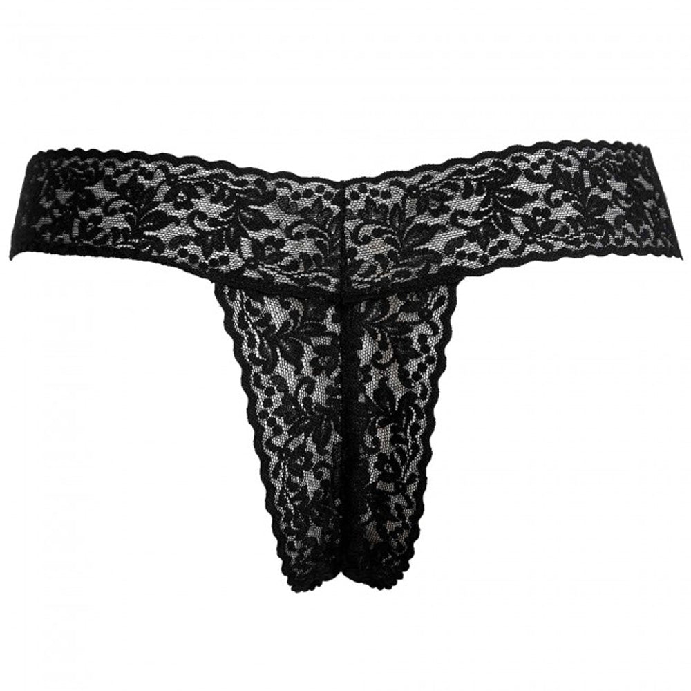 Love to Love Secret Panty 2 Rechargeable Vibrating Panty Set With Remote Black Onyx (box) - Fantasies Boutique