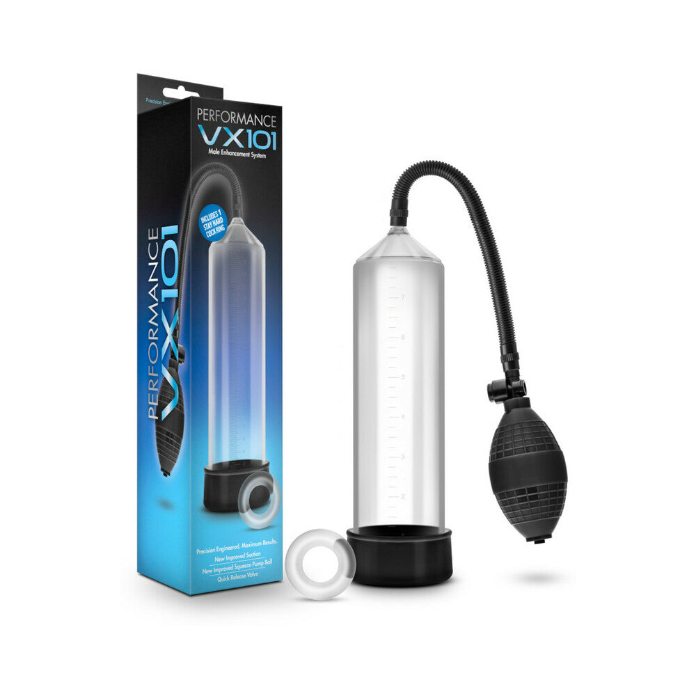Performance VX101 Male Enhancement Pump Clear - Fantasies Boutique