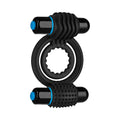 OptiMALE  Vibrating Double C-Ring Black - Fantasies Boutique