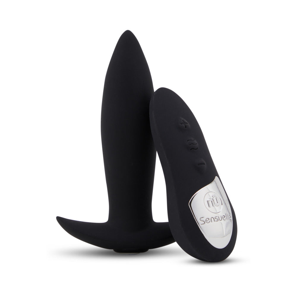 Nu Sensuelle Remote Control Mini Plug Black - Fantasies Boutique