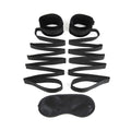 Lux Fetish Bondage Bed Strap 2-Piece Restraint System - Fantasies Boutique