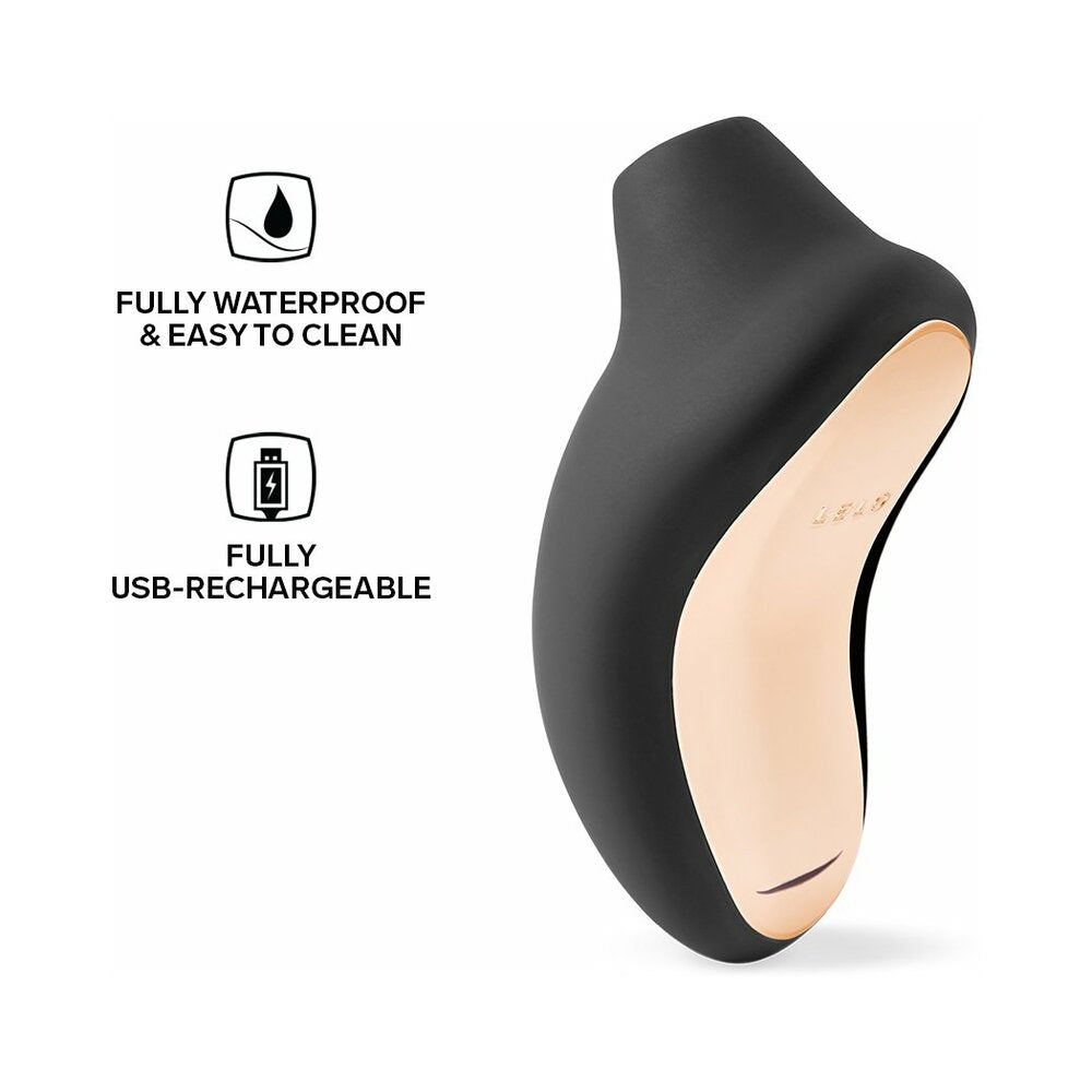 LELO SONA Rechargeable Clitoral Stimulator Black - Fantasies Boutique