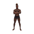 MP Landing Strip Mini Short BLK LG