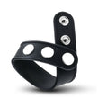 Performance VS5 Silicone 3-Snap Cock Strap Black - Fantasies Boutique