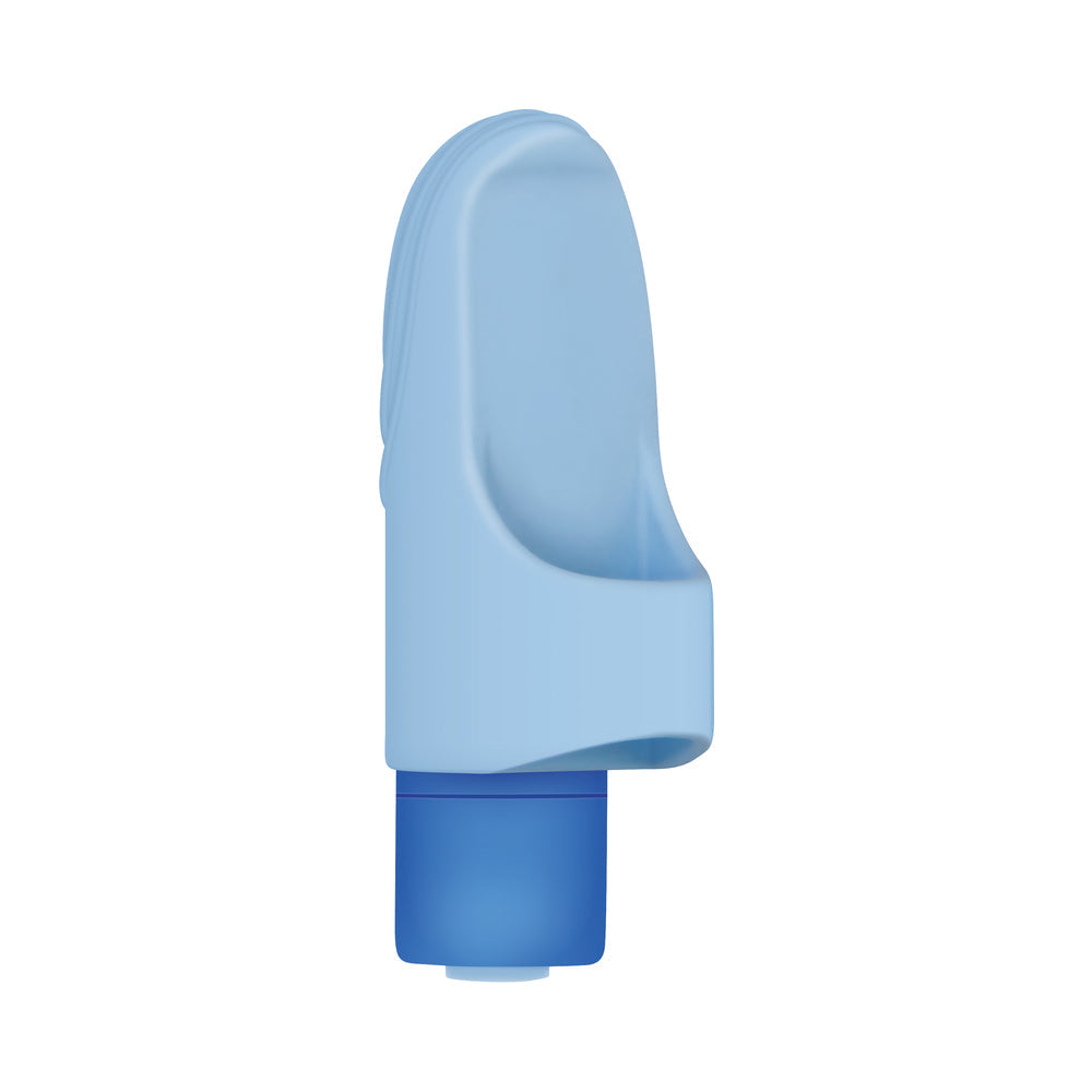 Evolved Fingerlicious Rechargeable Silicone Finger Vibrator Blue - Fantasies Boutique