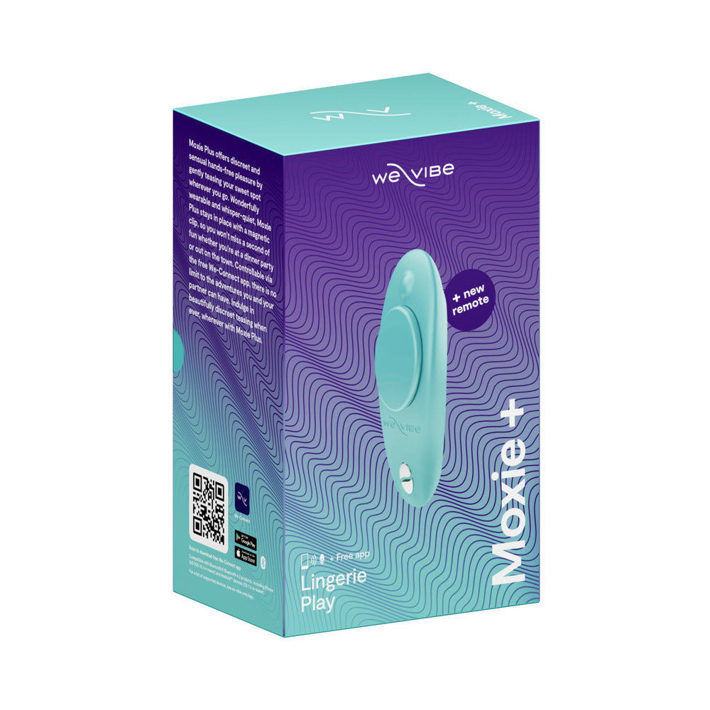 We-Vibe Moxie+ Wearable Clit Vibrator Teal