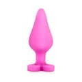 Blush Play with Me Naughty Candy Hearts 'Be Mine' Anal Plug Pink - Fantasies Boutique