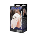 Blue Line Silicone Chastity Cock Cage White - Fantasies Boutique