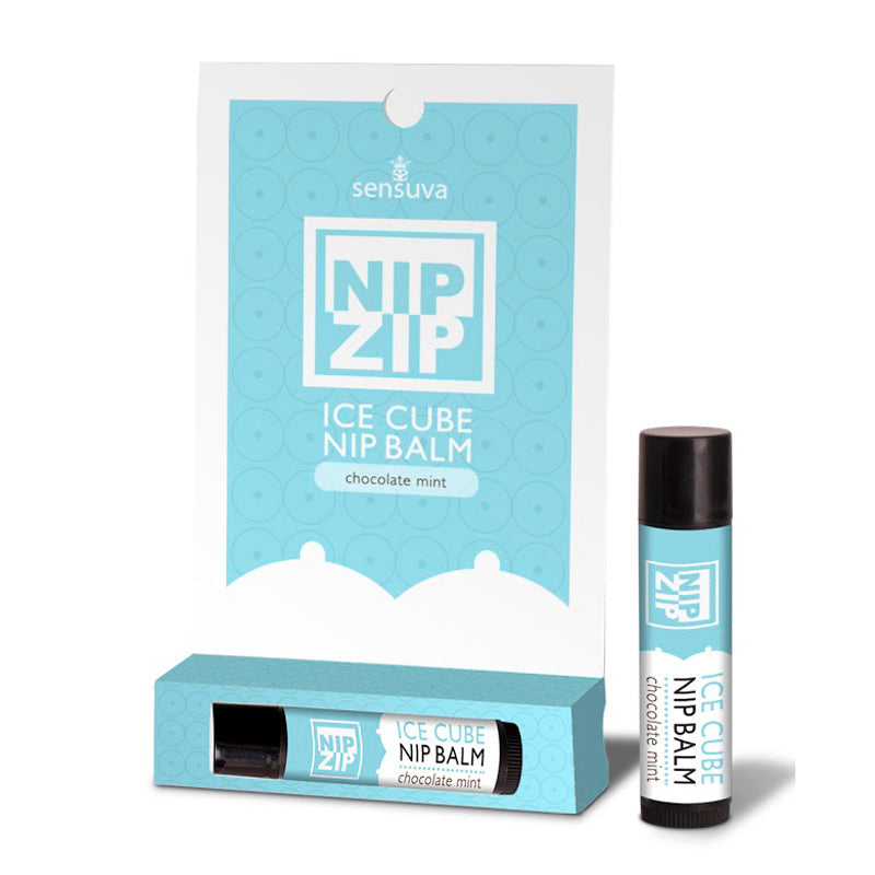 Sensuva Nip Zip Ice Cube Nipple Balm Chocolate Mint - Fantasies Boutique