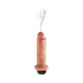 King Cock 6 in. Squirting Cock Realistic Dildo Beige - Fantasies Boutique