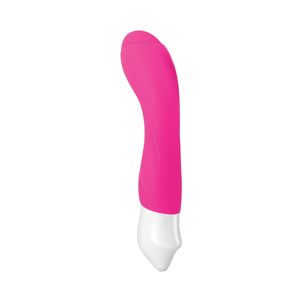 Evolved Buxom G Rechargeable Silicone G-Spot Vibrator Pink - Fantasies Boutique