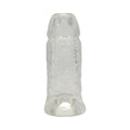 TitanMen Cock Sleeve with Ball Strap 4.5 in. Clear