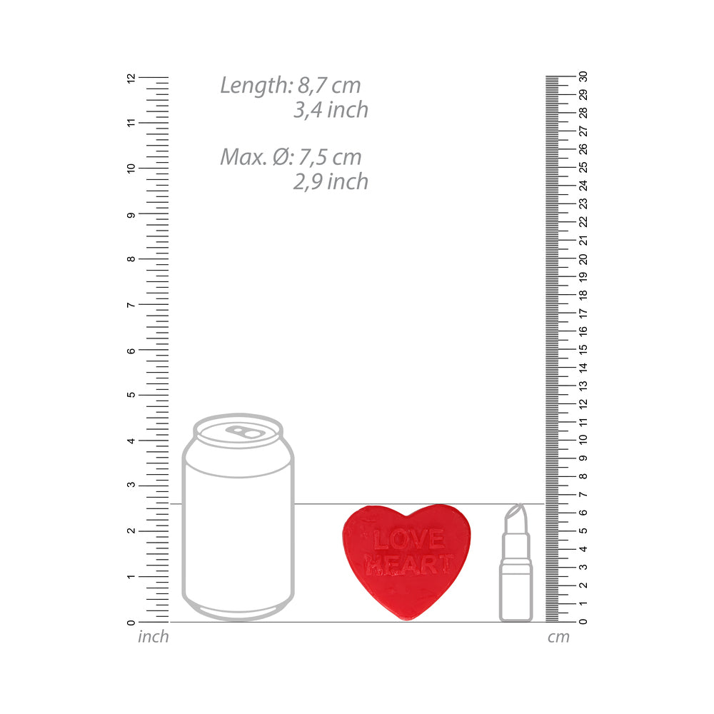 Shots S-Line Love Soap 'Love Heart' Rose Scented