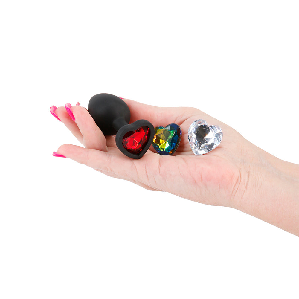 Glams Xchange Heart Anal Plug Small - Fantasies Boutique