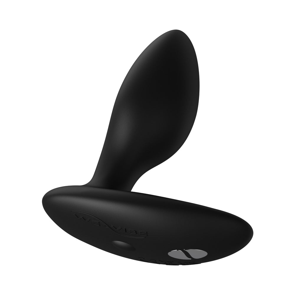 We-Vibe Ditto+ Rechargeable Remote-Controlled Silicone Vibrating Anal Plug Satin Black - Fantasies Boutique