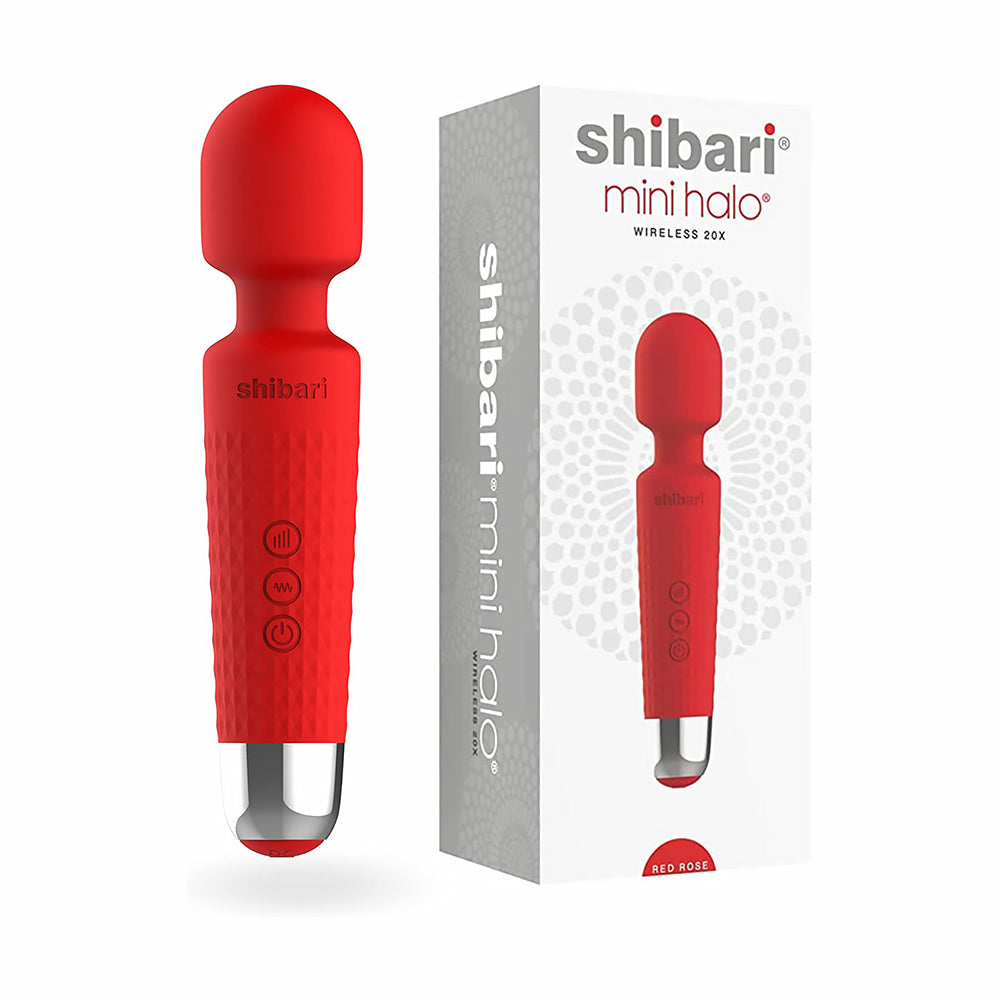 Mini Halo Wireless 20X Red Rose - Fantasies Boutique