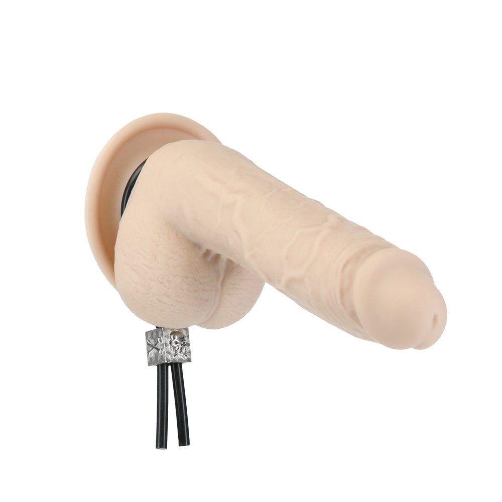 Lux Active Tether Adjustable Cock Tie Silicone Black  Lasso/Bolo - Fantasies Boutique