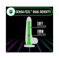 Blush Neo Elite Glow in the Dark Viper 7 in. Dual-Density Dildo Neon Green - Fantasies Boutique