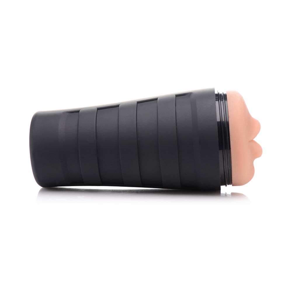 Curve Toys Mistress Karla Deluxe Mouth Stroker Medium - Fantasies Boutique