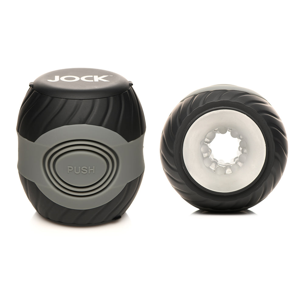 Jock 10X Vibrating Double Masturbator - Fantasies Boutique