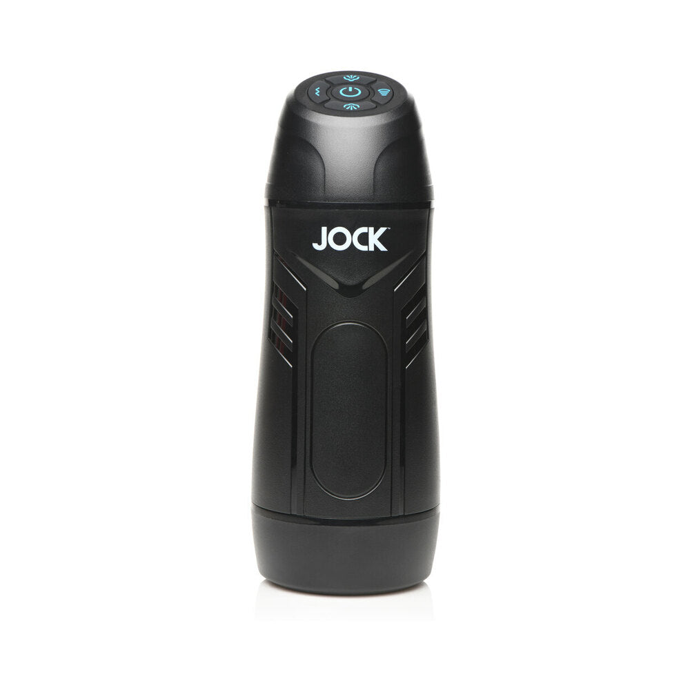 Jock 9X Sucking & Vibrating Masturbator White - Fantasies Boutique