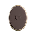 King Cock Elite 9 in. Vibrating Dual Density Silicone Realistic Dildo Brown - Fantasies Boutique