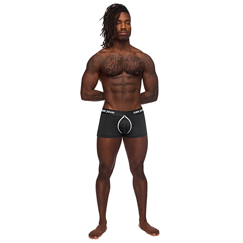 Male Power The Helmet Helmet Short Black Small - Fantasies Boutique