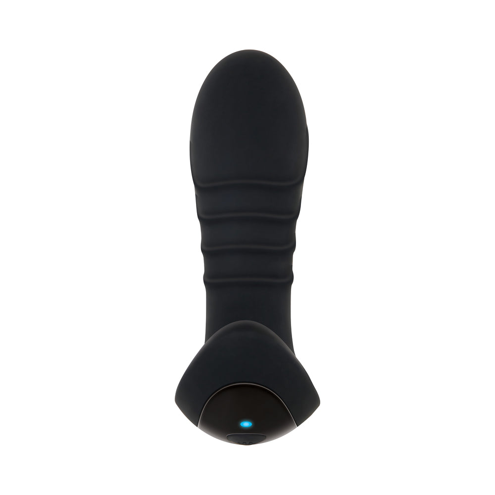 Zero Tolerance The Gentleman Rechargeable Vibrating Silicone Prostate Massager Black - Fantasies Boutique