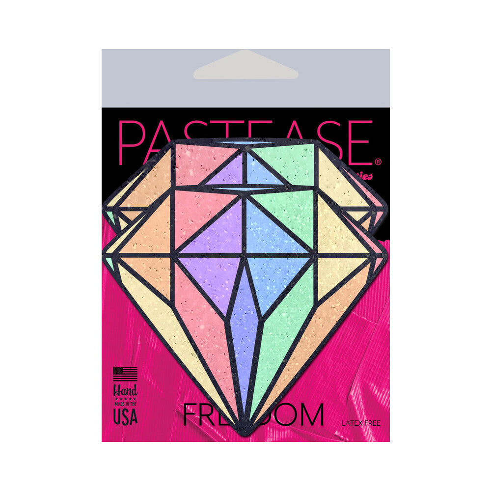 Pastease Gem: Pastel Rainbow Diamond Pasties