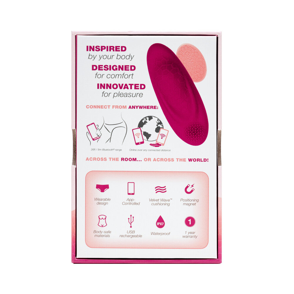 OhMiBod Foxy Bluetooth App-controlled Wearable Panty Vibrator - Fantasies Boutique