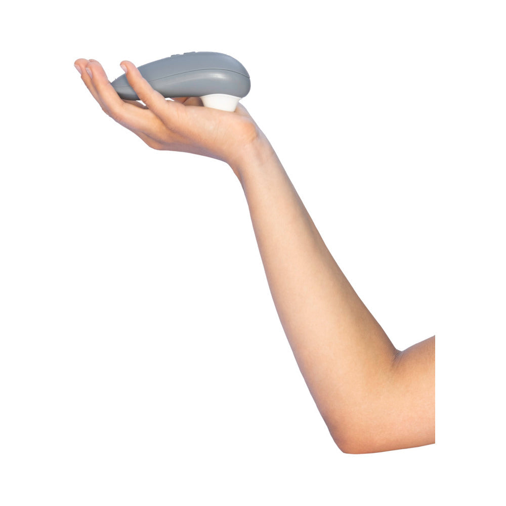 Womanizer Starlet 3 Rechargeable Silicone Compact Pleasure Air Clitoral Stimulator Gray - Fantasies Boutique