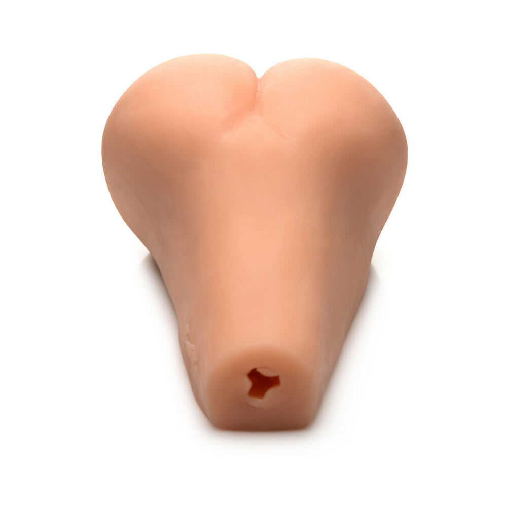 Curve Toys Mistress Juicy Maddie Dual Entry Doggy Style Masturbator Light - Fantasies Boutique