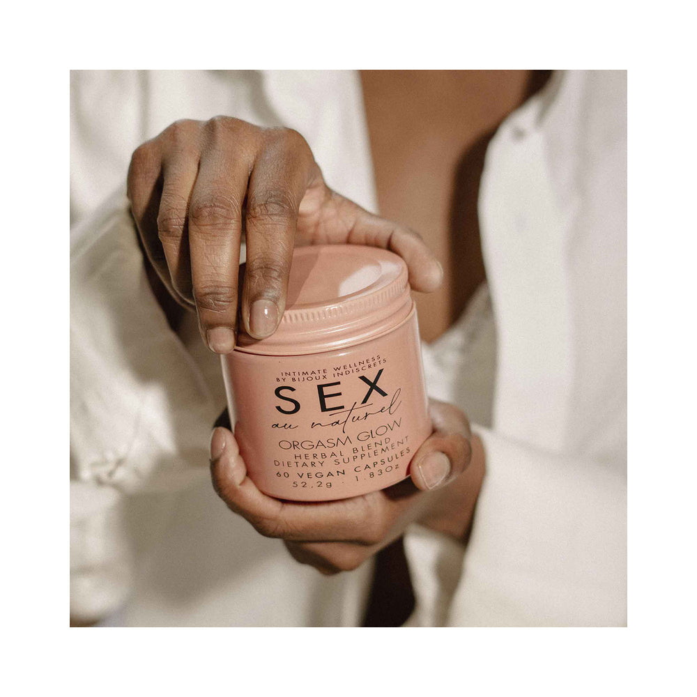 Bijoux Indiscrets Sex au Naturel Orgasm Glow Supplement 60 Capsules - Fantasies Boutique