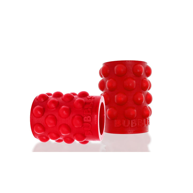 Oxballs Bubbles Nipsuckers Silicone Red - Fantasies Boutique